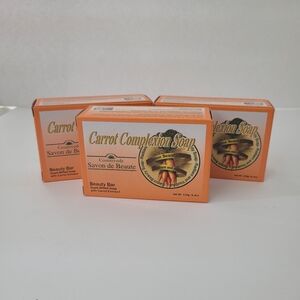 Countryside Savon de Beaute, Carrot Complexion Soap Beauty Bar 3pc.